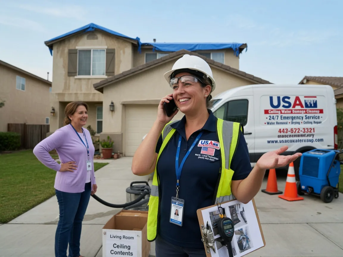 Ceiling Water Damage Restoration Thurston, OH FAQs